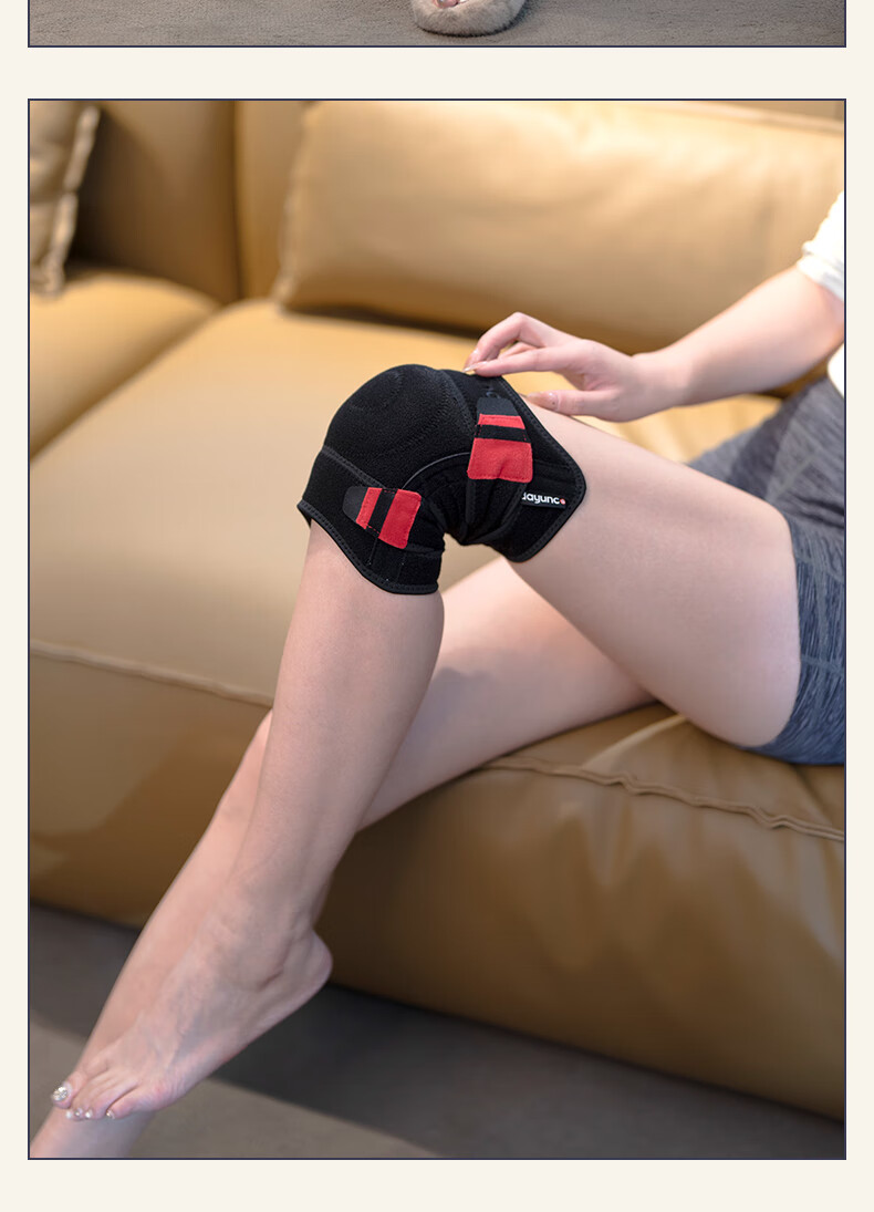 Kangshu Sports Knee Brace for Meniscus Injury, Stabilizing Knee Joint, All-Purpose Knee Support, Pair, Size M 6