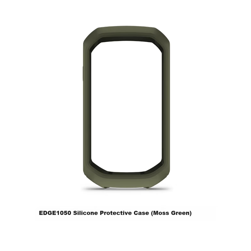 GARMIN Edge1050 Bicycle Computer Silicone Protective Case, Shockproof Flexible Wear-Resistant Computer Cover, Black 6