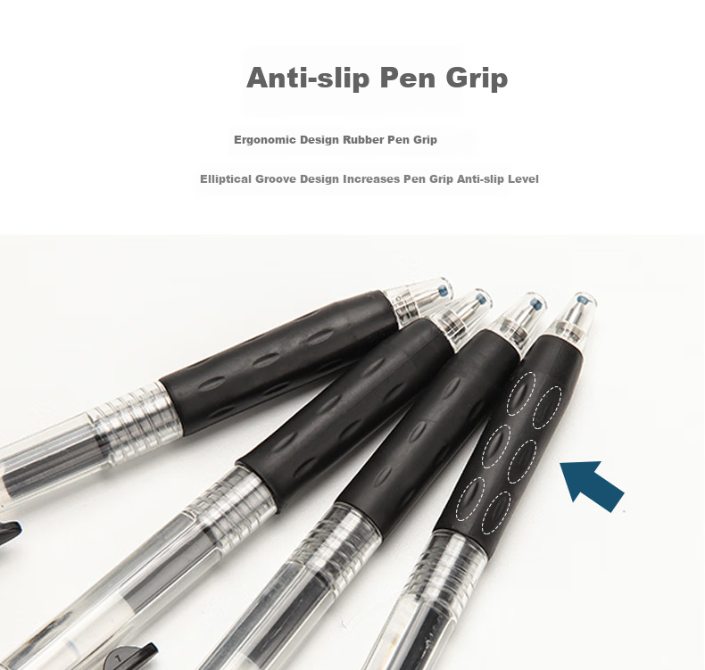 Nakabayashi Neutral Pen, Black, 0.5mm Bullet Tip, Ballpoint Pen, Japanese Stationery, Office Supplies, Aesthetically Pleasing And Comfortable to Hold, Neutral Pen [Five Pcs] 4