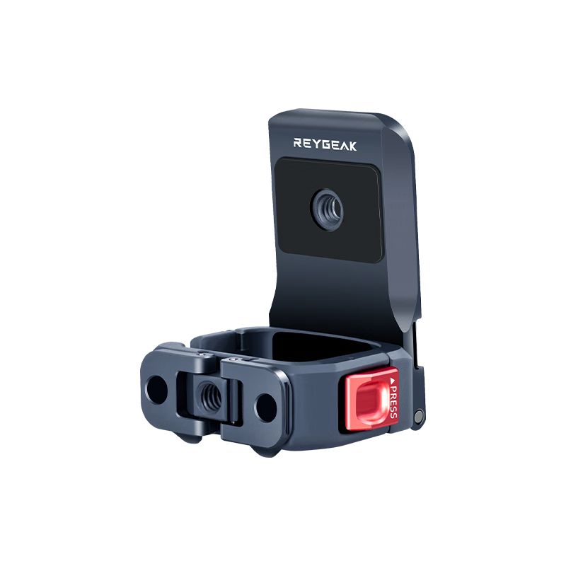 REYGEAK Metal Magnetic Mount Base for DJI Pocket 3/4 - Car Suction Cup Multi-Functional Desktop and Vehicle Mount Expansion Accessory
