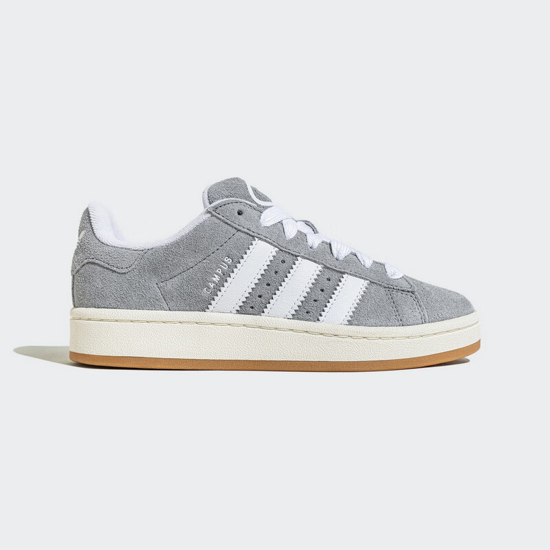 Adidas Trefoil, Men's And Women's Shoes, CAMPUS 00s Casual Shoes, JQ4109, Light Gray, Size 42.5