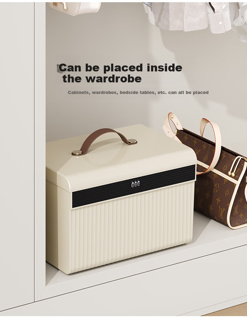Jinlongxing Password Storage Box, Valuable Item Storage Box with Lock, Document And Jewelry Organizer, Car And Home Use Password Safekeeping Box 13
