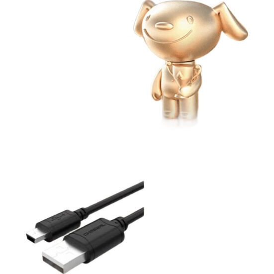 Кабель CHOSEAL USB 2.0 Type-A - Mini USB, 1 метр, черный