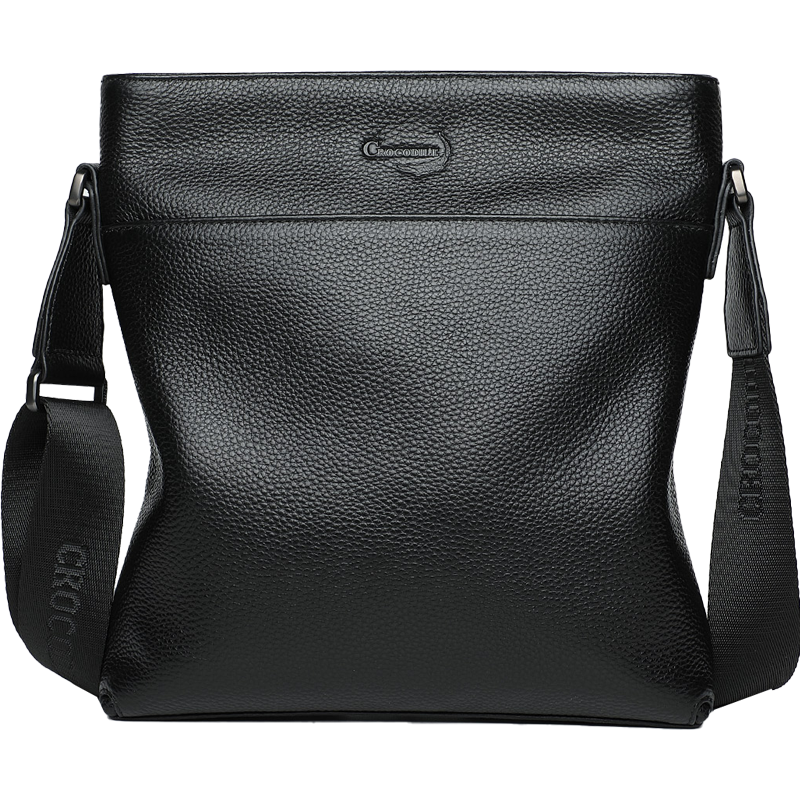 CROCODILE Premium First Layer Cowhide Business Men's Shoulder Bag Casual Crossbody Gift T3021