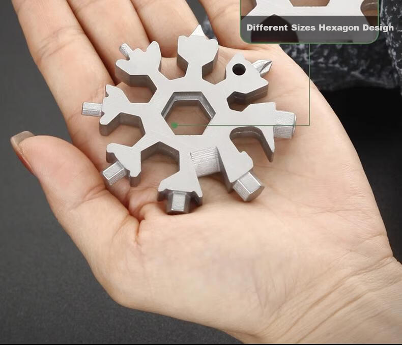 Honggong Multi-Functional Snowflake Wrench Hexagonal Screwdriver Portable Tool German Craftsmanship 19-In Universal Tool 3