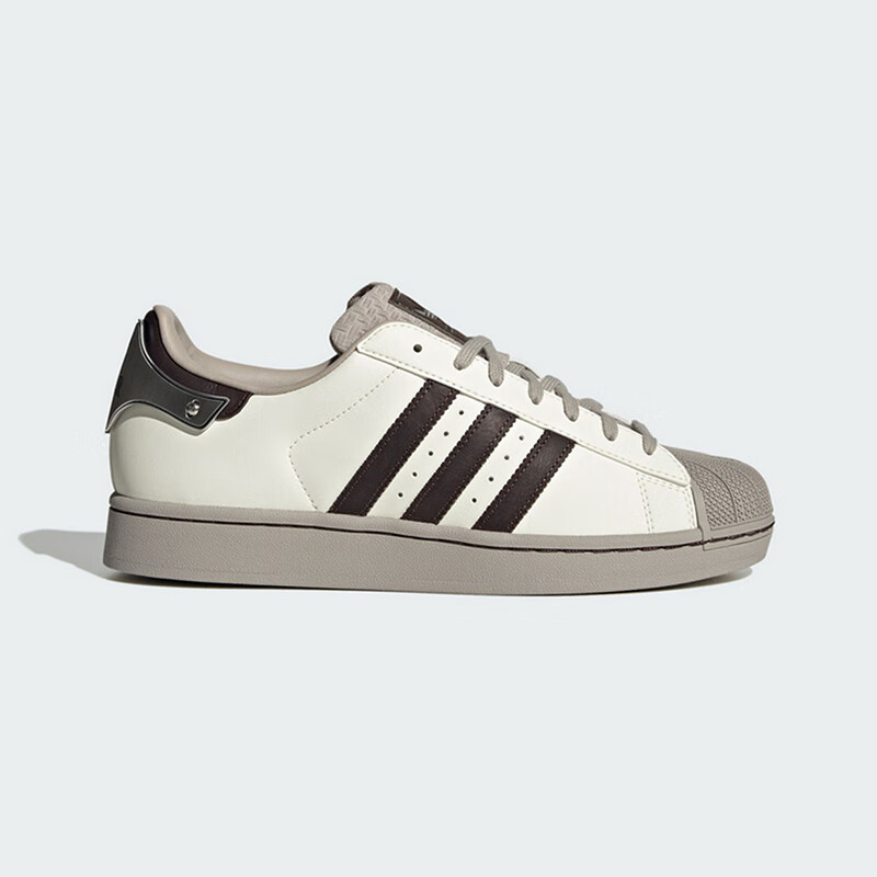 Adidas Trefoil, Men's And Women's Shoes, SUPERSTAR II Casual Shoes, JQ6250, Han Yu Bai, Size 44 1