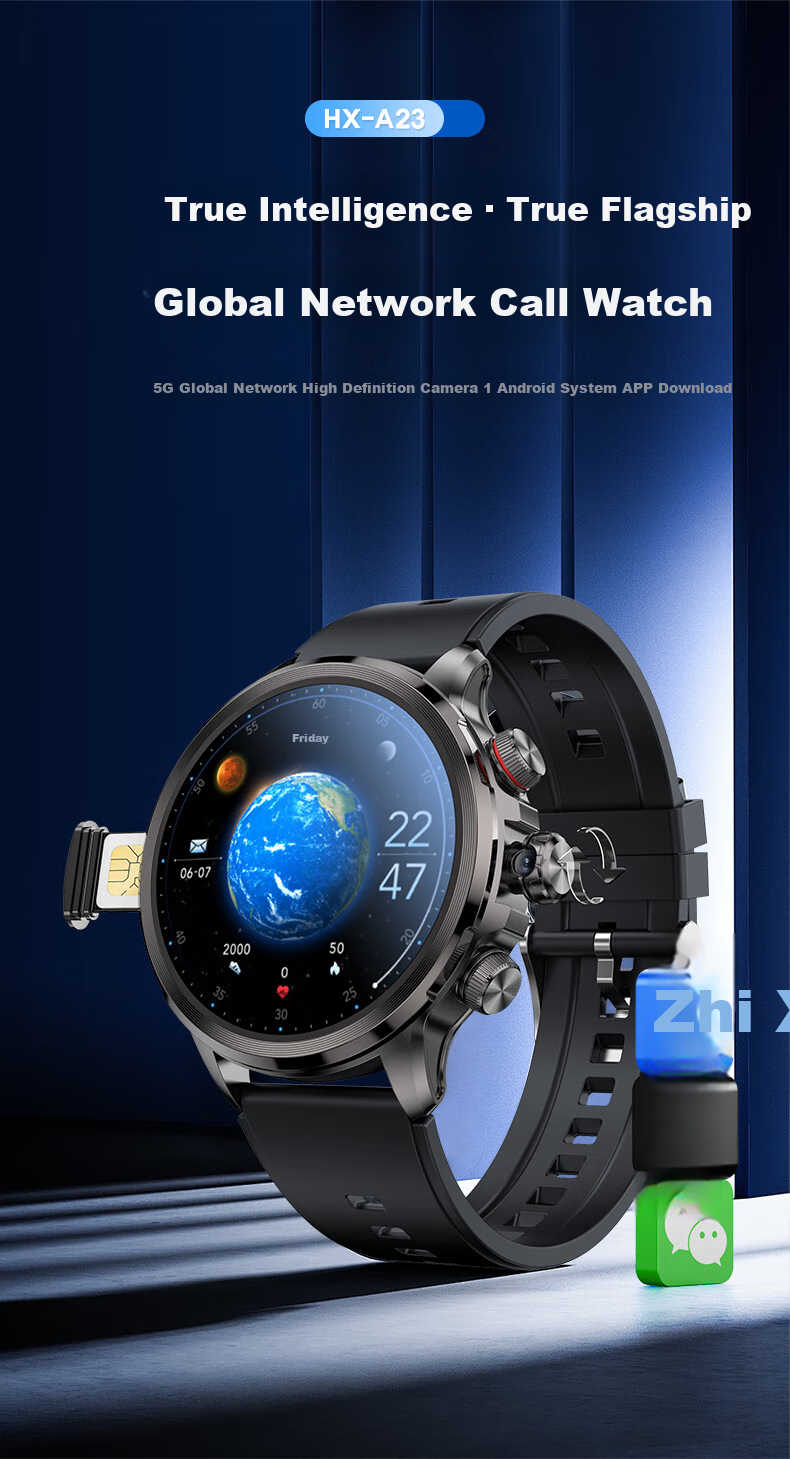 KPEP [True Memory] 5G Universal SIM Card Bluetooth Dual-Mode Smart APP, Any Download WeChat Chat Payment 50,000 Rotating Camera Synchronized Smartphone Smartwatch 1