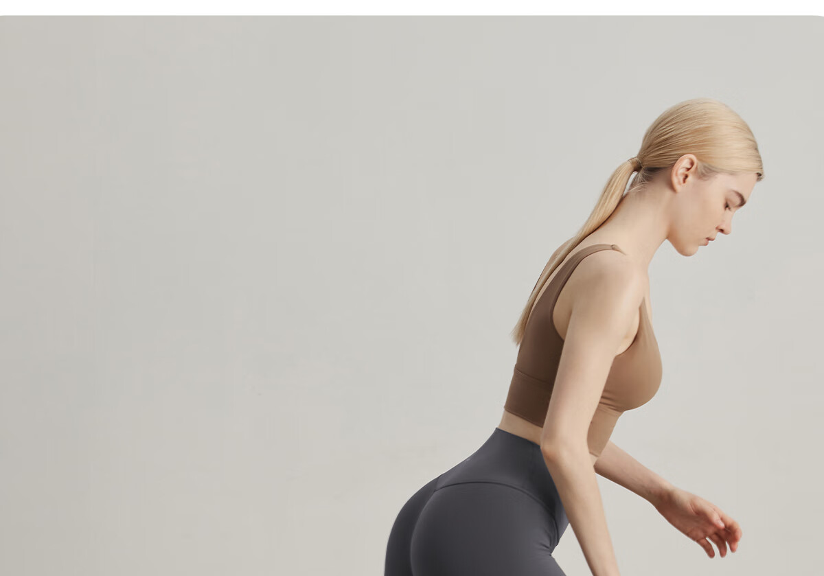 Gigt Yoga Pants for Women, High-Waisted Slimming Sports Leggings, Daily Running Shark Pants, Bare-Feel Fitness Pants 20