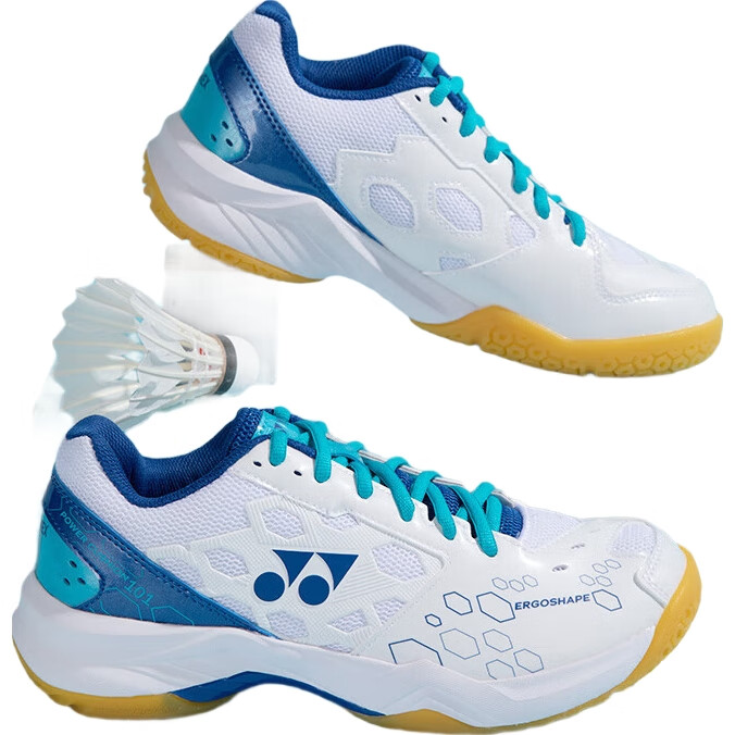Кроссовки для бадминтона YONEX SHB101CR, унисекс, размер 44, бело-синие