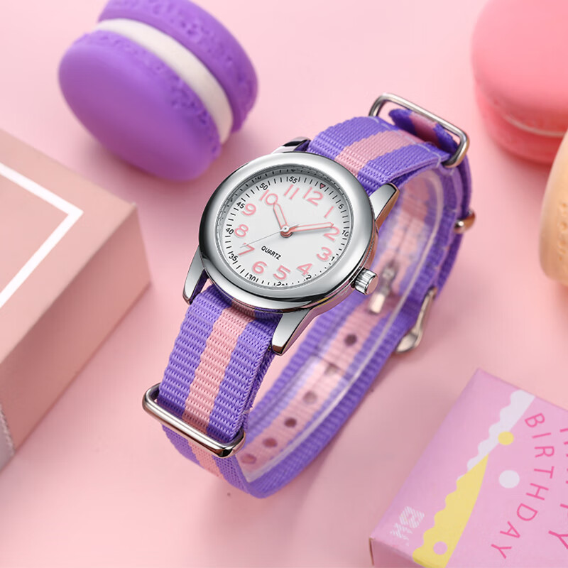 Gigididi Gege Di Children's Watch Quartz for Boys and Girls Elementary Students Birthday Gift Luminous Hands GD102W10