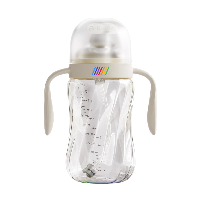 Bebebus Diamond Baby Training Cup 1-3 Years Duckbill Sippy Cup Anti-Choke Gravity Ball Straw Water Bottle 280ml