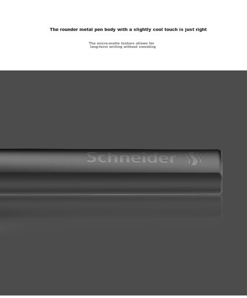 Schneider [Mid-Autumn Festival Gift] Fountain Pen Ink Gift Box Set Gift Metal Signature Pen Adult Business Office Gift F Nib Besma Blue 9252 12