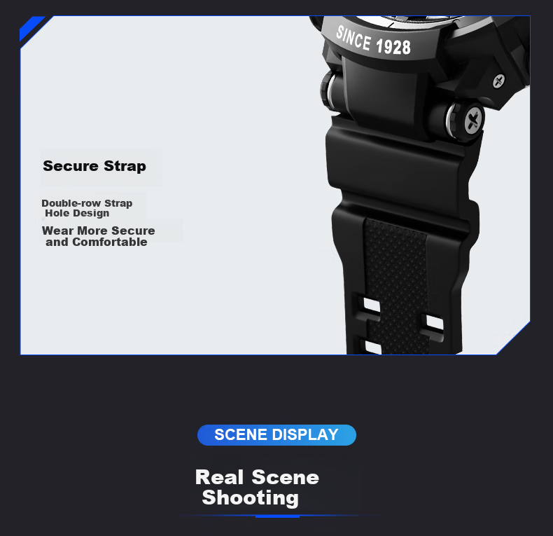 Disney Watch for Men, Students, Trendy Sports, Waterproof, Teenagers, Middle And High School Students, Multifunctional Dual Display Digital Watch, Cool Black And Purple 13