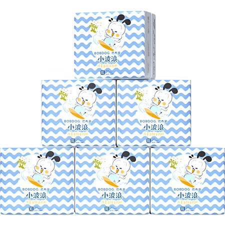 Подгузники-трусики BOBDOG, размер XL, 120 штук, для детей 11.5-14 кг, ультратонкие, дышащие, сухие и комфортные