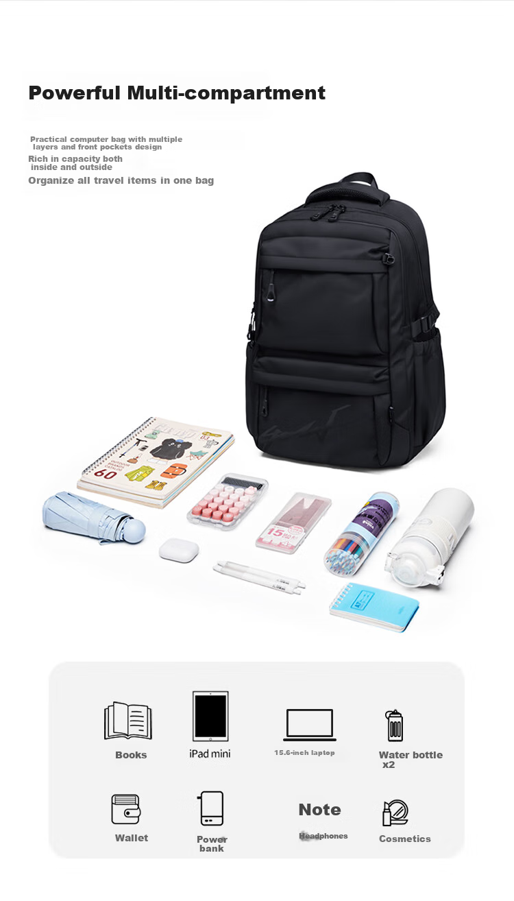 GOLF Backpack for Men, Casual 15.6/16 Inch Laptop Bag, School Backpack for Middle School, High School And College Students, Travel Bag for Wome 3