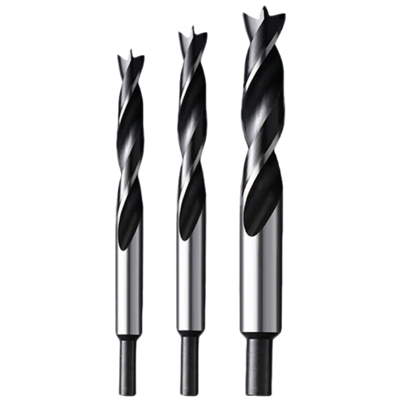 Yanyan Woodworking Tri-Point Drill Bit Hole Opener Set for Wood and Plastic 6-Piece [11-16mm]