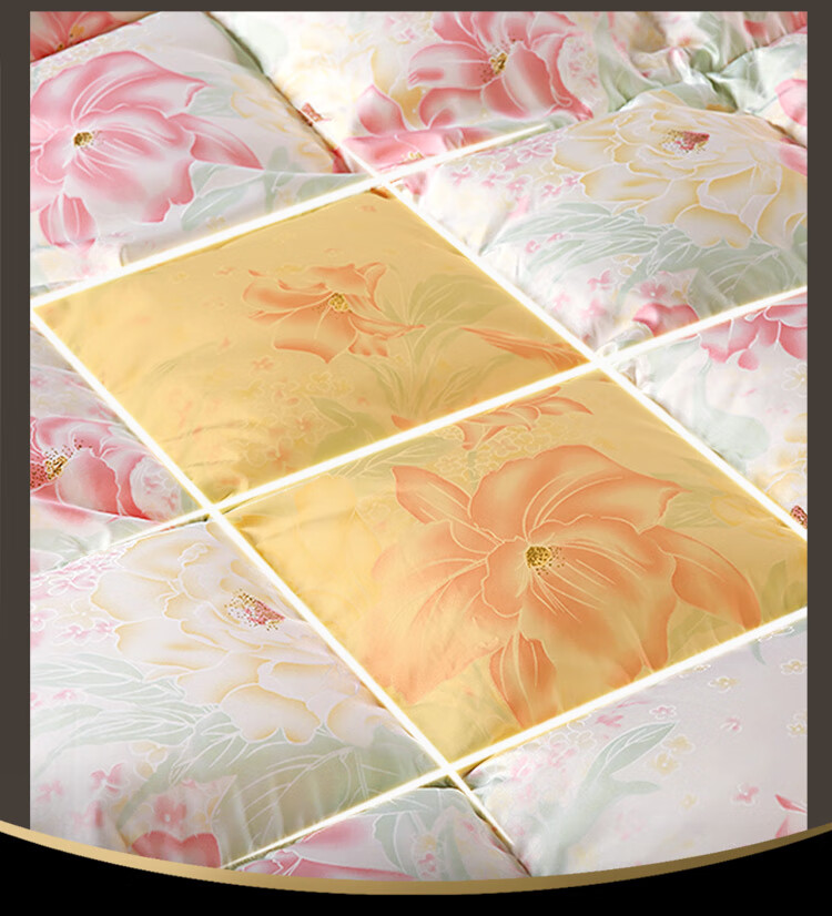 FUANNA down Comforter, 95% White Goose Down, Double Size Winter Quilt, 1000g Filling, 203*229cm 6