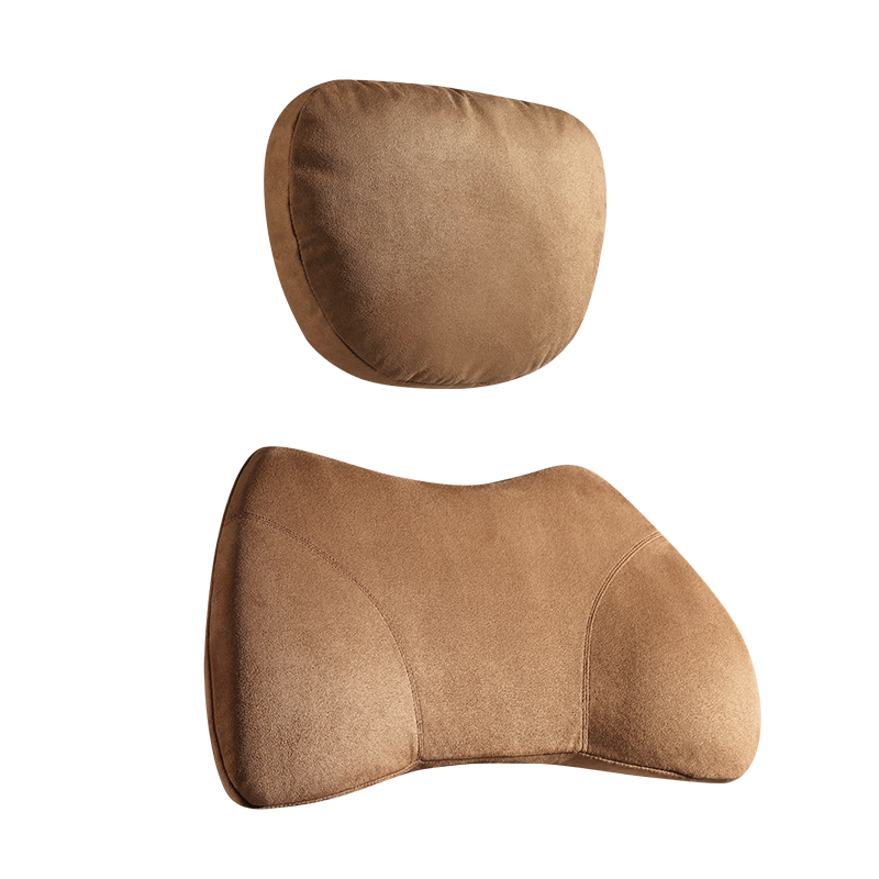 BIMLL Car Headrest Mercedes-Maybach S-Class Lumbar Support Soft Suede Car Pillow Universal for All Seasons