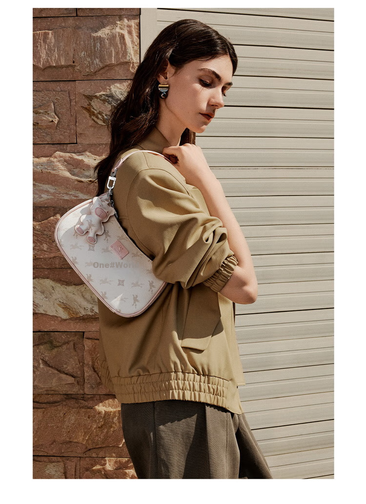 NUCELLE Pegasus Crescent Bag, 2026 Light Luxury Niche Underarm Dumpling Bag, Shoulder Crossbody Women's Bag, Valentine's Day Birthday Gift for Wome 11