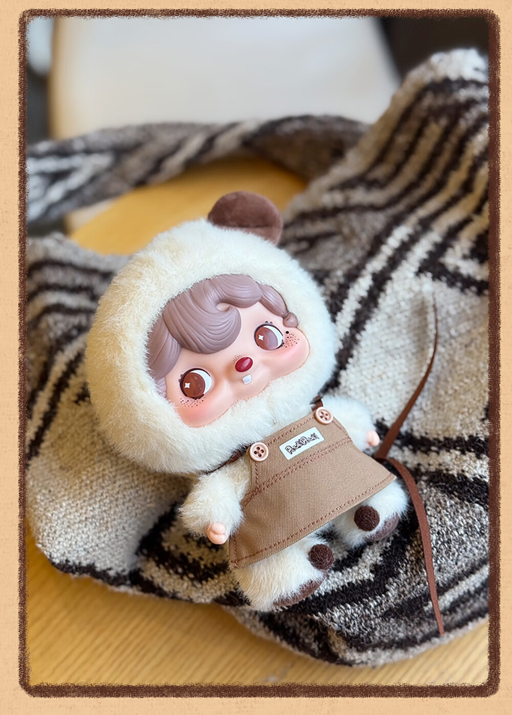 52TOYS [Endorsed by Zhou Keyu] POUKA Drink Coffee Vinyl Plush Toy Trendy Cute Figurine Gift 7