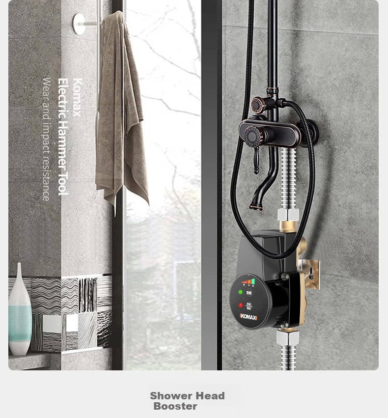 KOMAX Household Booster Pump, Whole-House Automatic Heating And Water Pressure Booster, High-Power Water Pump, Water Heater, Small Variable Frequency Pump 9