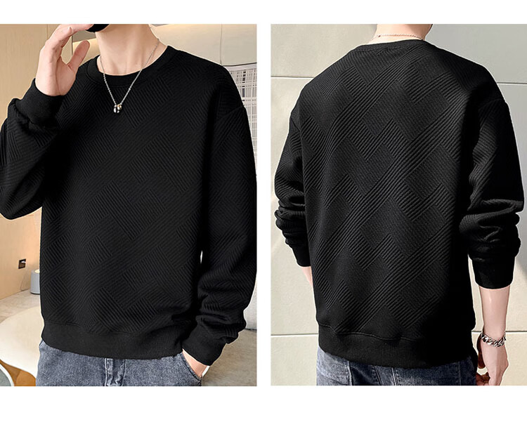 ROMON Men's Sweatshirt, Casual Long-Sleeve T-Shirt for Spring And Autumn, Men's Jacket, Clothing, Base Layer Top 7