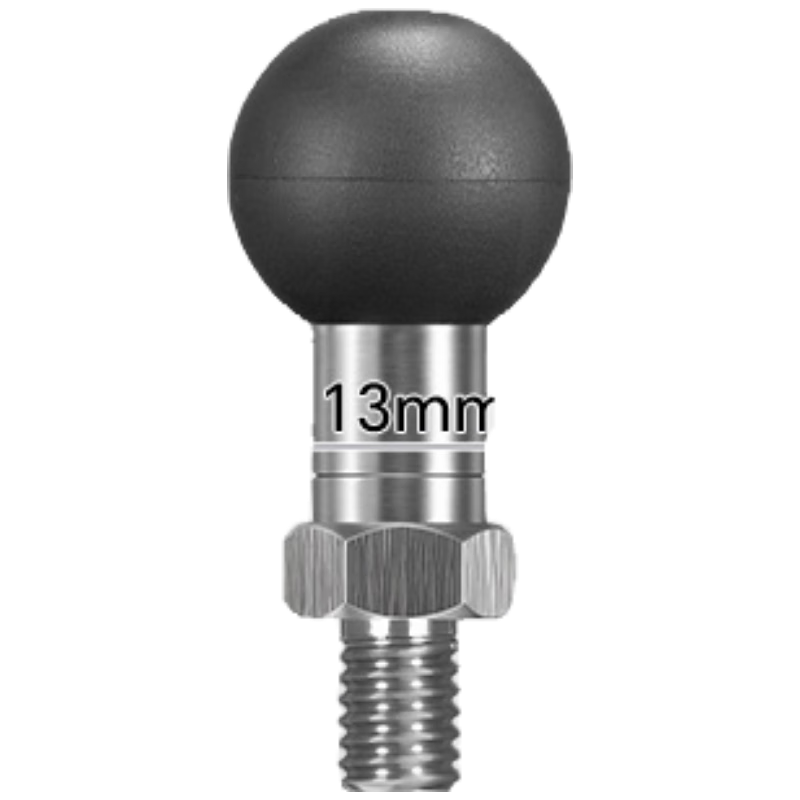 FANAUE Motorcycle Phone Holder Rearview Mirror Ball Head Screw Base Extension 20mm Adapter M6 M8 M10 Ball Head M8(20)