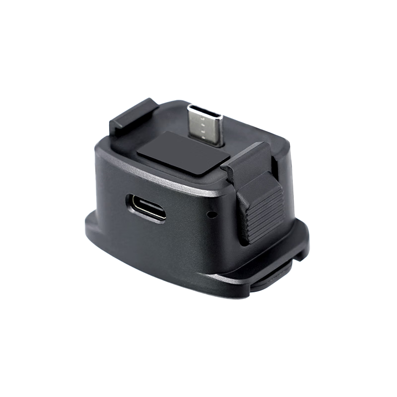 MAXCAM Compatible with DJI Osmo Pocket 4P/4/3, Quick-Release Expansion Adapter for 1/4" Threaded Handle, Charging Base Stand Accessory
