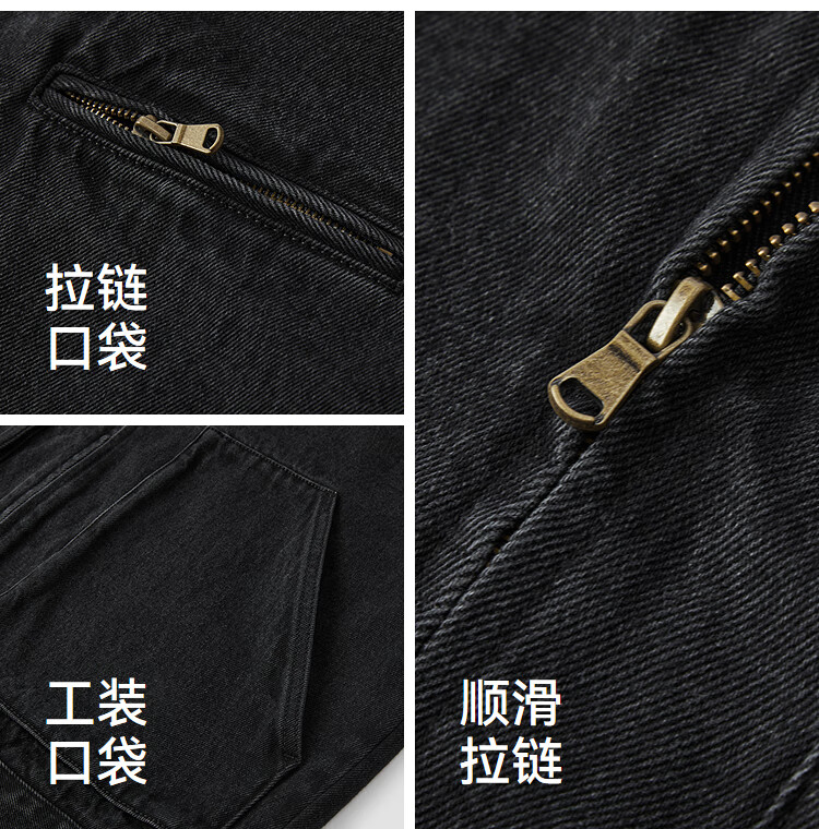 Semir Men's Denim Workwear Vintage Detroit Jacket Pure Cotton 2025 Autumn Winter Casual Top 109725108112 4