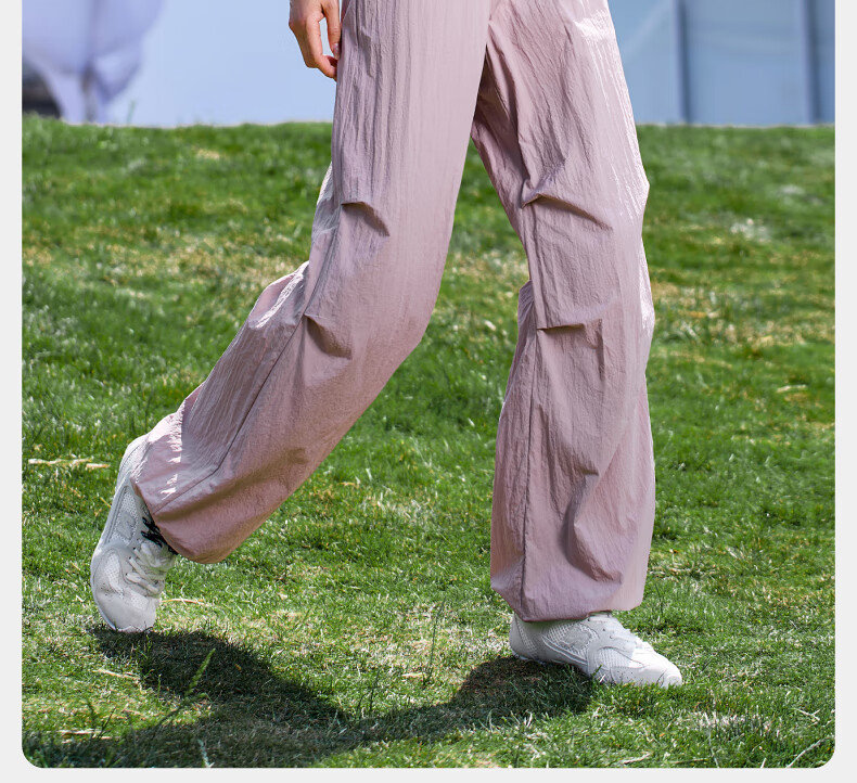 ESE-Y Quick-Dry Cooling Cargo Pants for Women, 2025 Summer New Style, Sun Protection Thin Wide-Leg Loose Paratrooper Pants, Gray And White, Size 28 37