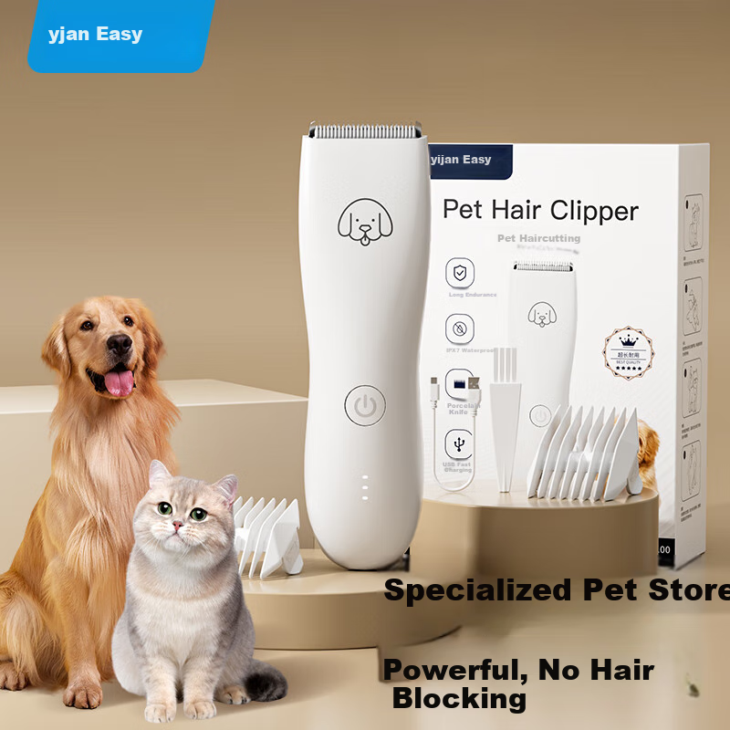 Yijan Baby Hair Clipper, Gentle on Scalp, Quiet Operation, Trims Fetal Hair, for Children And Infants, Self-Trimming Tool, Fully Washable Hair Cutter, Graduation Gift