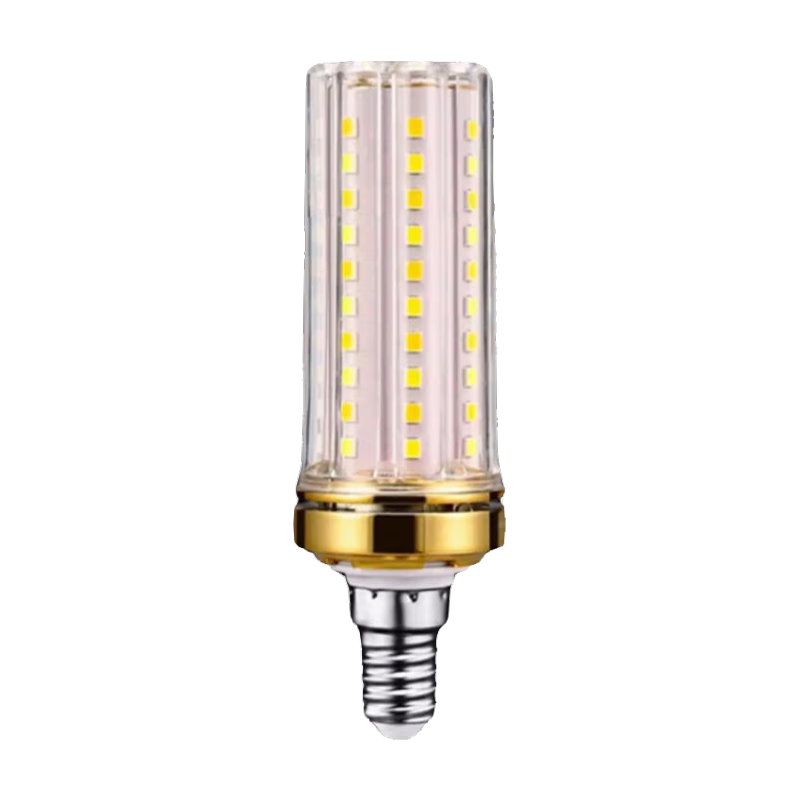 Jinggong LED Corn Bulb Energy-saving Light E14 Small Screw Base High Power Three-color Dimmable Decorative Lamp 20W Three-color Dimmable