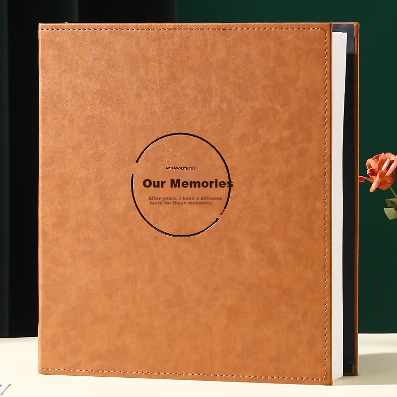 Siyicai Photo Album, Family Memory Book, 6-Inch Insert-Style Storage Album, Large Capacity Photo Collection Album, Couple DIY Our Memories (6-Inch 800 Pages Horizontal And Vertical Version), Photo Book