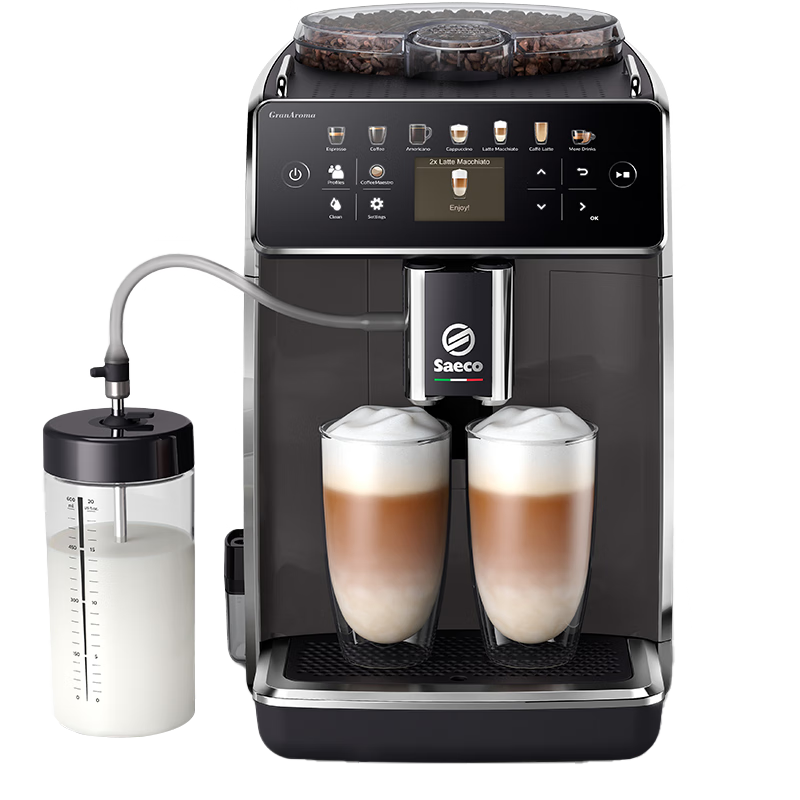 Saeco SM6580 Expert Automatic Espresso Machine for Home And Office Use, with Ceramic Grinder, Automatic Cleaning, And Extraction. Practical Gift for Men And Women on Holidays