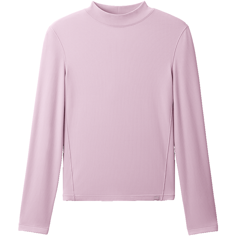 Beneunder Semi-Turtleneck Base Layer Top for Women, Slim Fit, Autumn Inner Wear, Long Sleeve, Stretchy Soft Fabric SF026