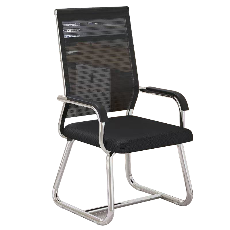 Zhuobo Computer Chair Office Chair Home Study Ergonomic Bow-shaped Seat BT52 Black High Back