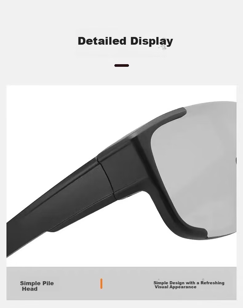Lianshang Polarized Cycling Sunglasses, Day And Night Use, Unisex, Windproof And Sandproof, Outdoor Running, Photochromic 8