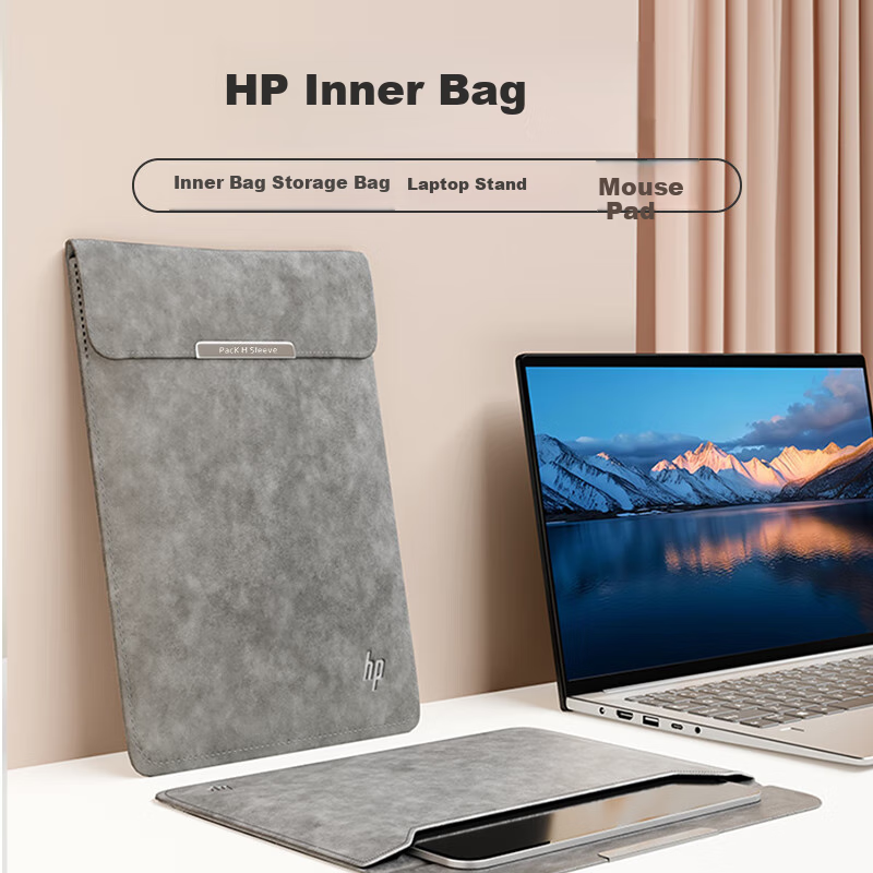 HP Pack F Laptop Sleeve, Notebook Inner Case, 13-Inch Storage Bag, Protective Cover