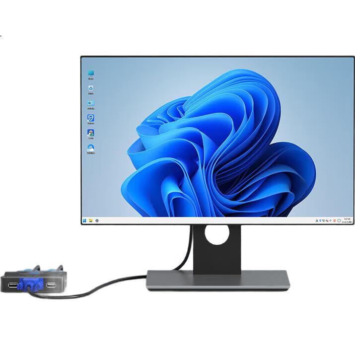 KVM-переключатель MT-viki MT-201, 2 порта, VGA, USB, для управления несколькими компьютерами