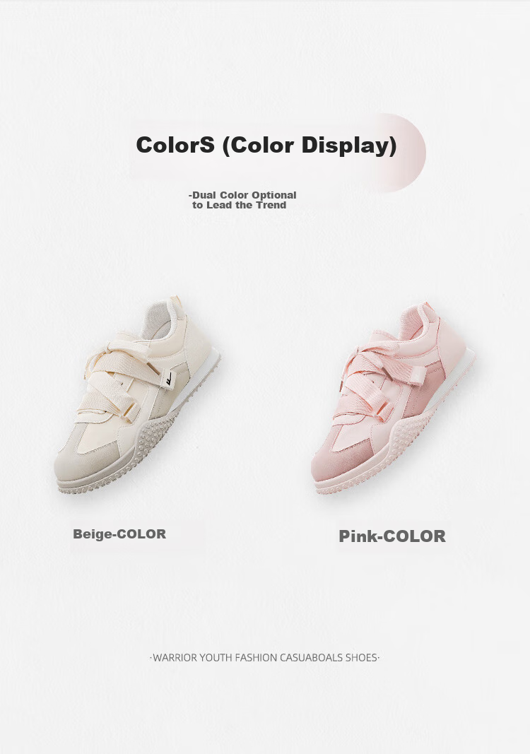 Huili Official Women's Shoes, Dexun Shoes for Women, New Spring 2026 Style, Versatile Lightweight Casual Sneakers, Pink, Size 38 3