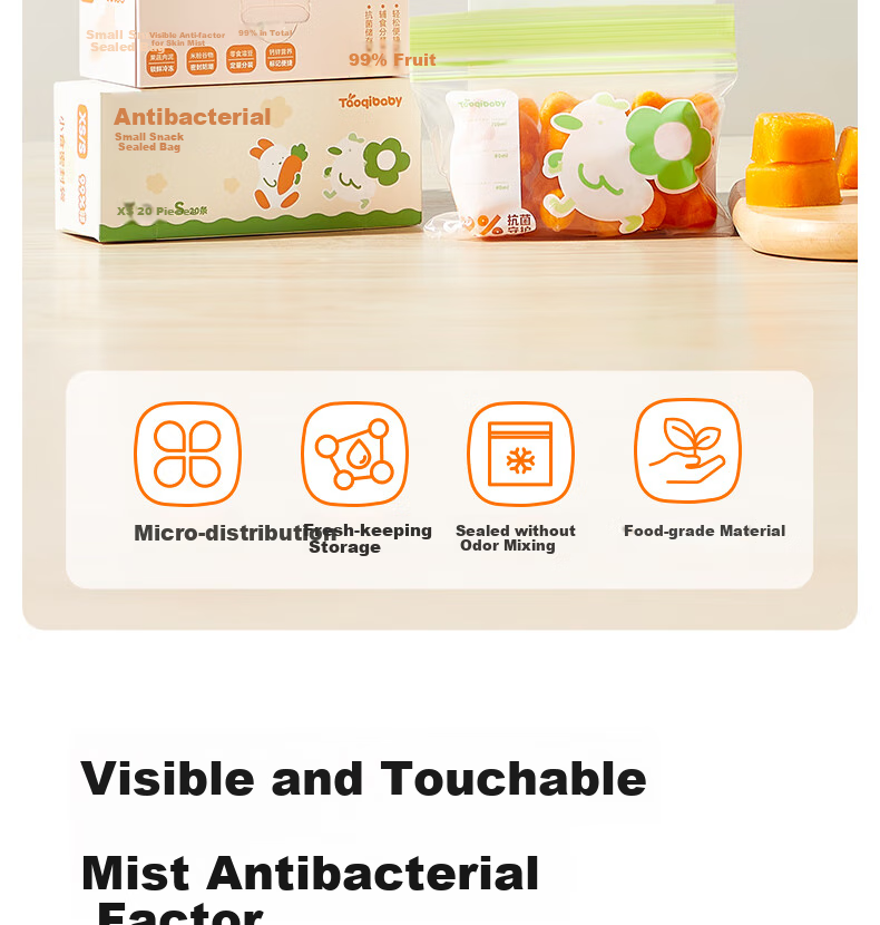 Taoqibaby Baby Food Container, Glass Storage Tool, Steamable And Storable, Portable, Leak-Proof, Children-Specific Feeding Bowl 3