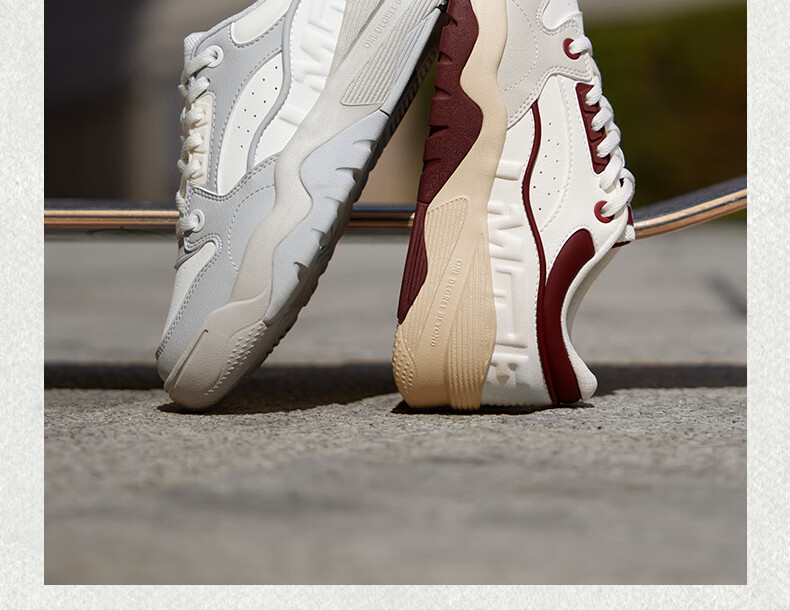 361° Women's Sports Shoes Xingran 5 Autumn Thick Sole Retro Low-top Sneakers Casual Versatile Shoes 682536618-3 11