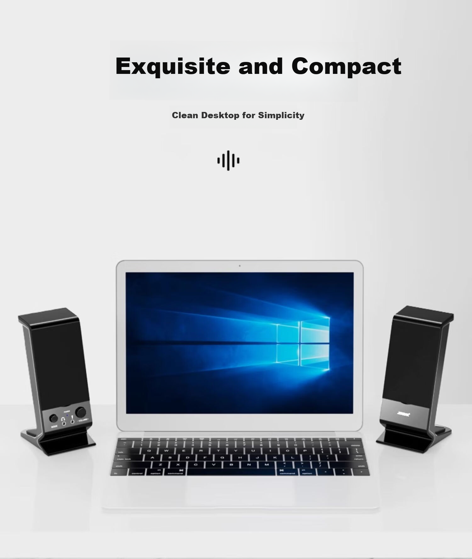 Saida SADA Microphone, Computer Speaker, Headphones for Home Use, Small Bluetooth Speaker, Desktop And Laptop 2.0 Subwoofer, Multimedia Desktop Speaker V-112 6