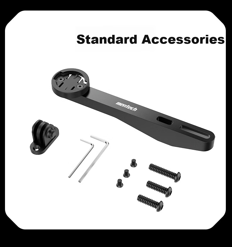 Mentech Meitan | Mount01 Bicycle Computer Bracket, Sports Camera And Bike Light Accessory Extension Bracket 8