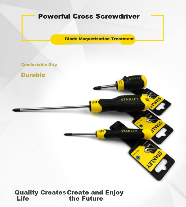 STANLEY Heavy-Duty Phillips Screwdriver, Household Screwdriver, PH3x200mm, STMT67569-8 1