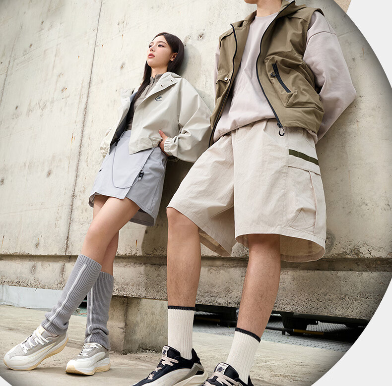 361° Spaceship Men's Sports Shoes Autumn Thick Sole Retro Casual Running Outdoor Cushioning Shoes 672536701-2 6