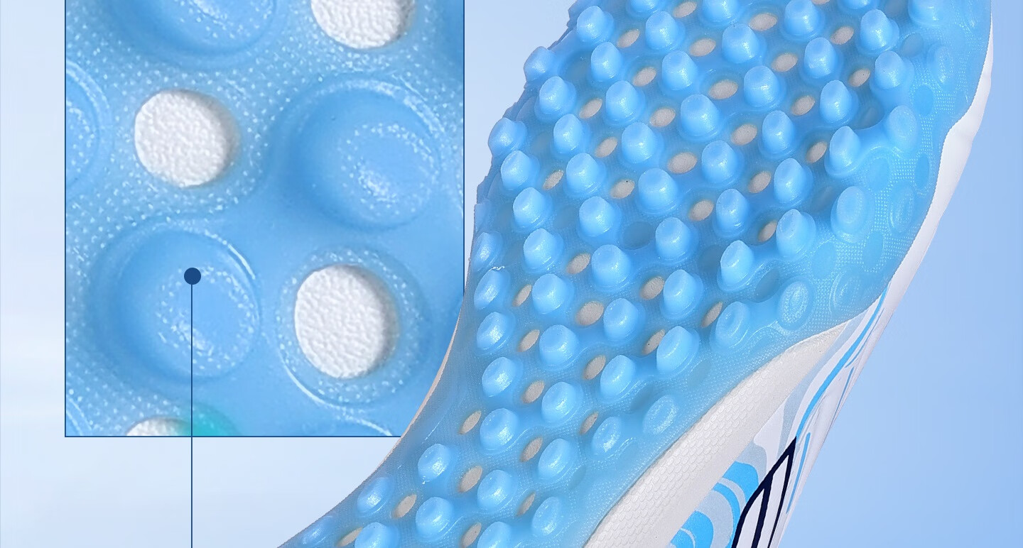 Li-Ning Men's Football Shoes TF Turf Studs Adult Youth Student Professional Training Competition Sports Non-Slip Breathable Cleats Size 42 11