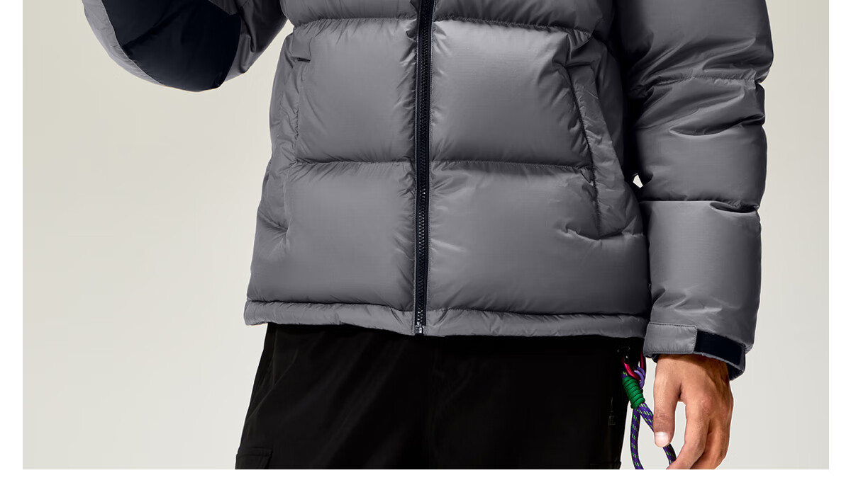 CAMEL Huoyanshan 2.0 down Jacket for Men, Winter New Style, Thickened Warm Puffer Coat, Short Outerwear M13CR07066E 13