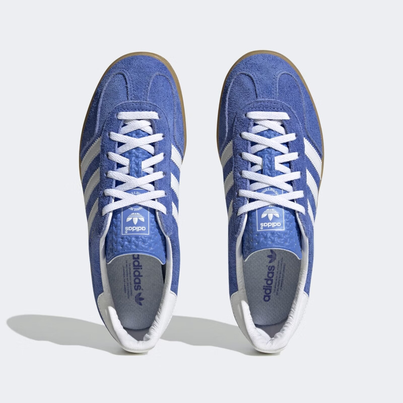 Adidas Originals Gazelle Indoor W Low-Top Casual Shoes HQ8717 Blue Size 42.5 Women 4
