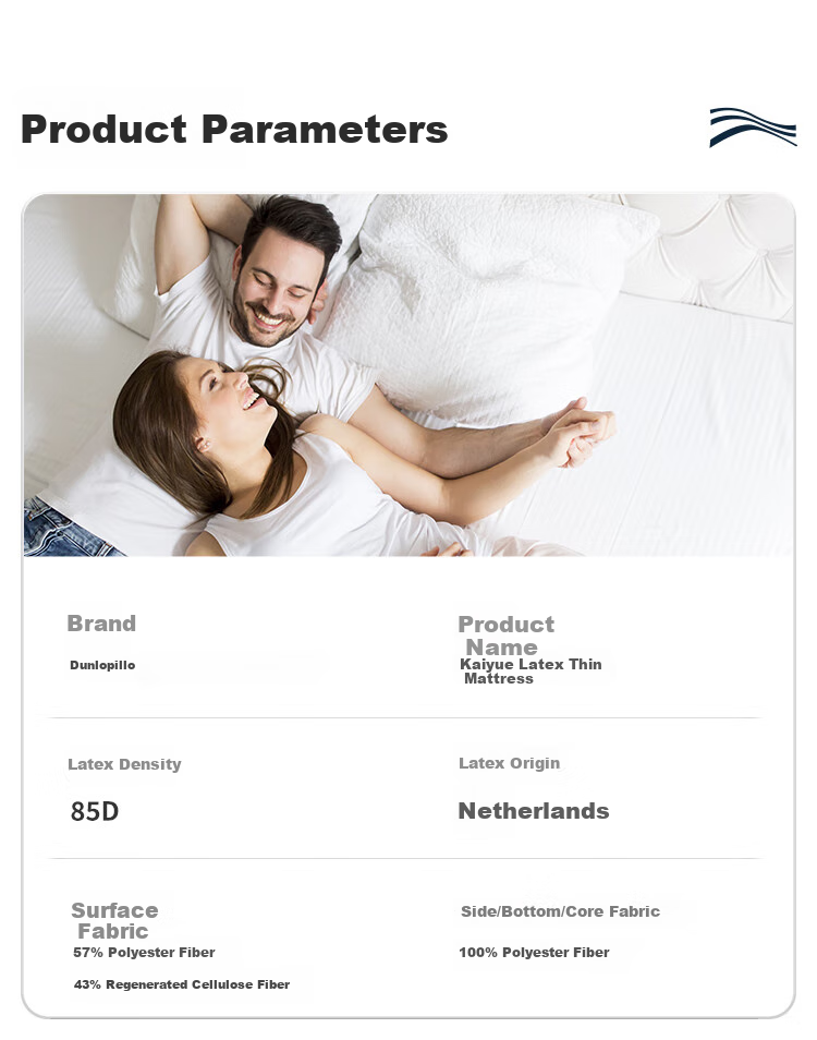 Dunlopillo , Imported from The Netherlands, Tralair Technology Latex Mattress, for 1.5m Bed/7.5cm Thick, Kaiyue Premium 14